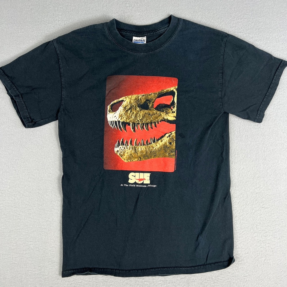VTG Sue T Rex Dinosaur T Shirt Fits XS Field Museum Chicago 2006 Tyrannosaurus